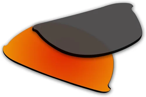 Miniatura 3 de Reemplazo Fire Rojo Lentes polarizadas para Oakley Half Jacket 2.0