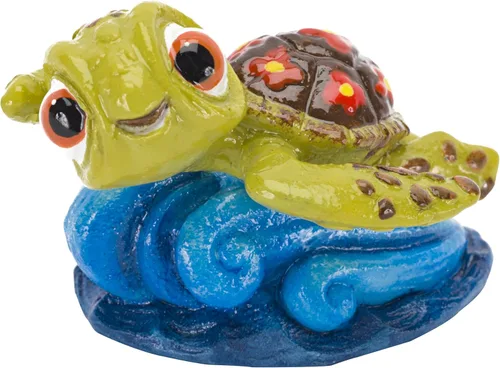 Miniatura 4 de Penn-Plax Finding Nemo on Coral Ornamento – Mini decoración de acuario para tanques o cuencos pequeños de agua dulce y salada – Diseño de coral