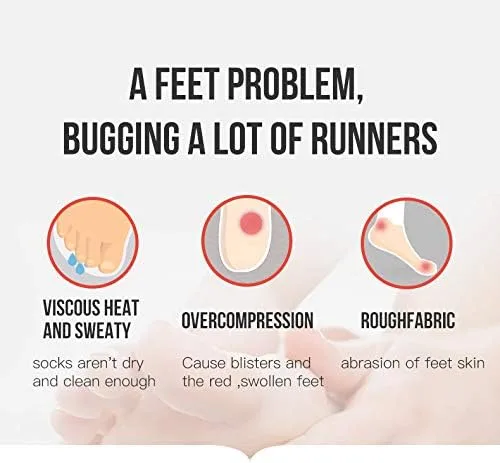 Miniatura 4 de AONIJIE Toe Socks for Men and Women High Performance Athletic Running Toe Socks