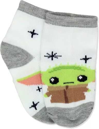 Miniatura 4 de Disney Star Wars Mandalorian Baby Yoda - Calcetines infantiles (6 unidades)