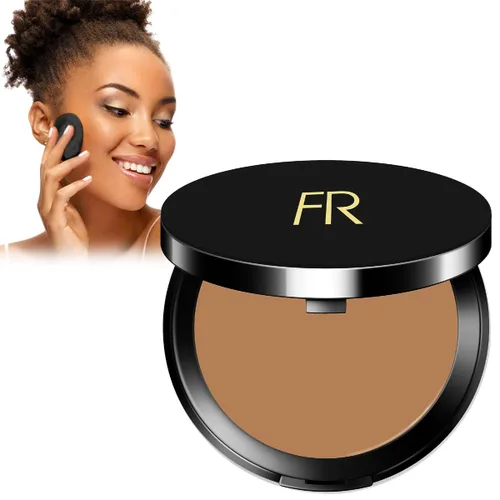 Miniatura 14 de Flori Roberts - Base de maquillaje de crema a polvo, cobertura completa para mujeres de color o tonos de piel más profundos, maquillaje de larga