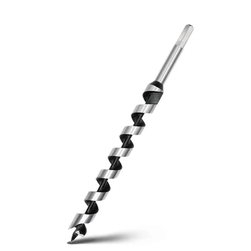 Miniatura 43 de Broca helicoidal de 0.94 x 11.8 pulgadas para madera, broca helicoidal con vástago hexagonal para madera blanda, madera dura, plástico
