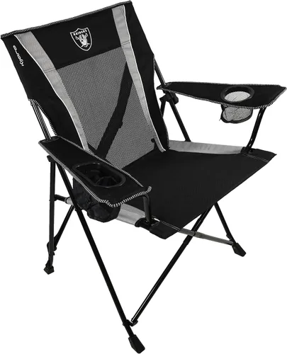 Kijaro - Silla plegable para fanáticos de deportes con doble bloqueo Pro, 26 pulgadas de largo x 35.5 pulgadas de ancho x 37 pulgadas de alto, Las