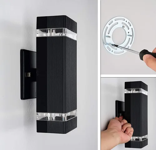 Miniatura 4 de LMP Iluminación exterior del anochecer al amanecer, accesorios de iluminación exterior LED de 5 W, aplique de pared impermeable IP65 para casa