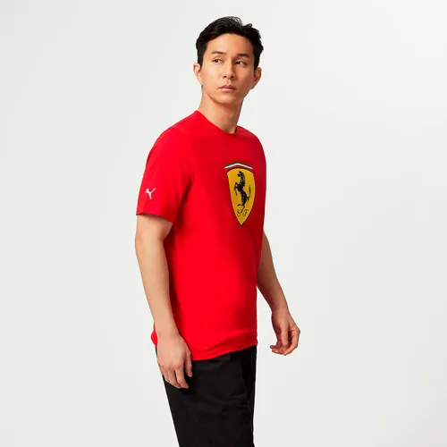 Miniatura 4 de Scuderia Ferrari - Camiseta Large Shield - Hombre