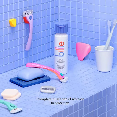 Miniatura 7 de Billie Estuche de viaje para navaja de 5 cuchillas para mujer - Lleva tu navaja contigo - Parte superior magnética - Almacenamiento fácil - Portátil