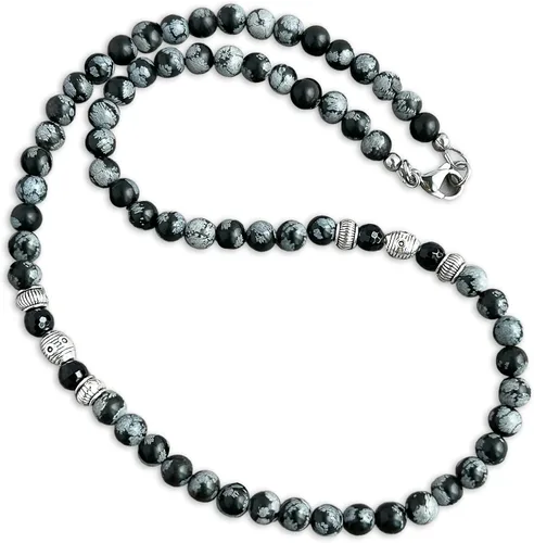Miniatura 12 de Mami's Gem Studio Collar para hombre, piedra preciosa de 0.236 in, colección de estilo elegante, hecho a mano en Estados Unidos