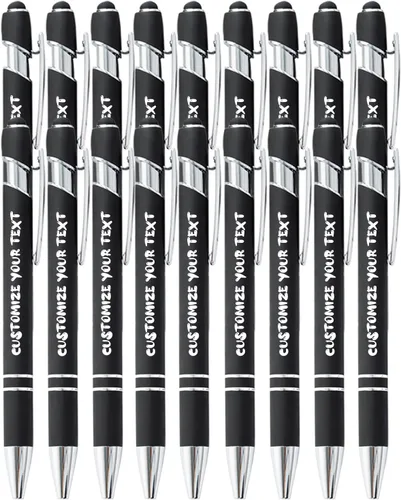 Miniatura 2 de AIFLM Bolígrafos personalizados con nombre a granel hasta 500 unidades de bolígrafos grabados gratis con tu nombre y texto para negocios
