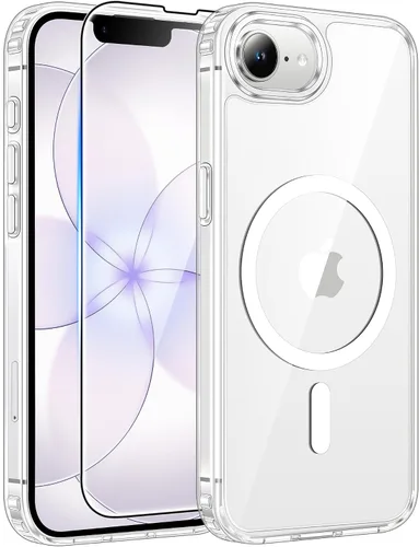 Miniatura 312 de FNTCASE - Funda para iPhone 16 Pro: magnética, mate, translúcida, de grado militar, protectora contra caídas, resistente, fina, duradera y a prueba