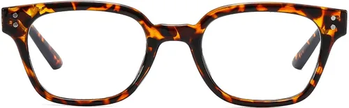 Miniatura 4 de LJCZKA Gafas cuadradas con bloqueo de luz azul para mujeres y hombres, lentes rectangulares retro de los años 90 para leer, enviar mensajes