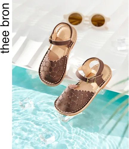 Miniatura 63 de THEE BRON Sandalias cómodas para niñas, zapatos para niños, sandalias rellenas