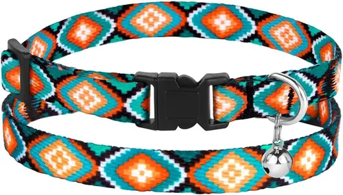 Miniatura 3 de CollarDirect Cat Collar Breakaway with Removable Bell Set of 2 PCS Varios
