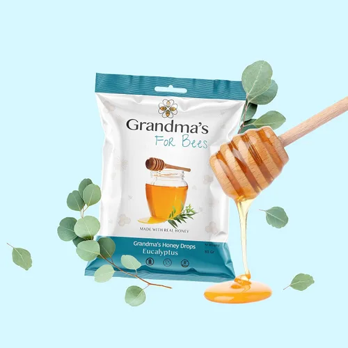 Miniatura 2 de Grandma's For Bees Miel y Eucalipto 2.82 oz X Paquete de 4