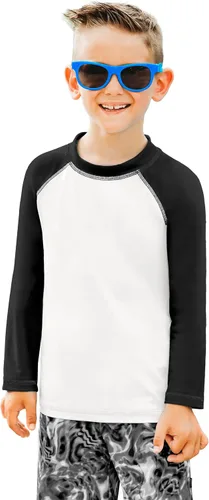 Miniatura 18 de City Threads camisa de manga larga con protección solar SPF 50+, peplo, rash guard para niña