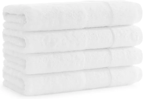 Miniatura 16 de Aston & Arden Aegean - Toallas de baño de felpa sólidas, paquete de 2, 100% algodón turco, 600 GSM, toallas de baño de gran tamaño para spa o hotel
