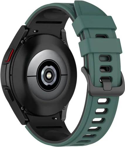 Miniatura 2 de Senter Correa de repuesto de goma suave de liberación rápida para Samsung Galaxy Watch4 de 40/1.732 in, Watch4 Classic de 1.654 in/1.811 in Smart