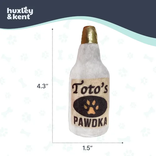 Miniatura 5 de Huxley & Kent Juguete de peluche para gatos, Toto's Pawdka, relleno de hierba gatera fuerte, juguete interactivo de felpa para gatitos y gatos