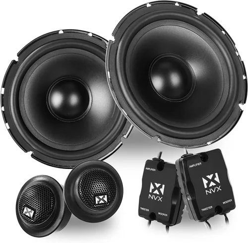 Miniatura 11 de NVX NSP69 Paquete de altavoces coaxiales de 2 vías de 6 x 9 con arnés Metra 72-1002 – 900 W pico, tweeters de cúpula de seda, instalación