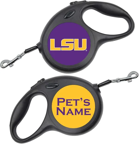 Miniatura 6 de Correa retráctil para pasear perros con licencia de la NCAA, personalizada para tu mascota (Texas A&M Aggies)