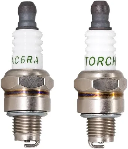 PK2 TORCH Bujía AC6RA Reemplazo para bujía NGK CMR6A/1223, para Champion 978/RY4C RY4CT10, para Bujía Autolite 4194, para Brisk 3158 SR15C, OEM