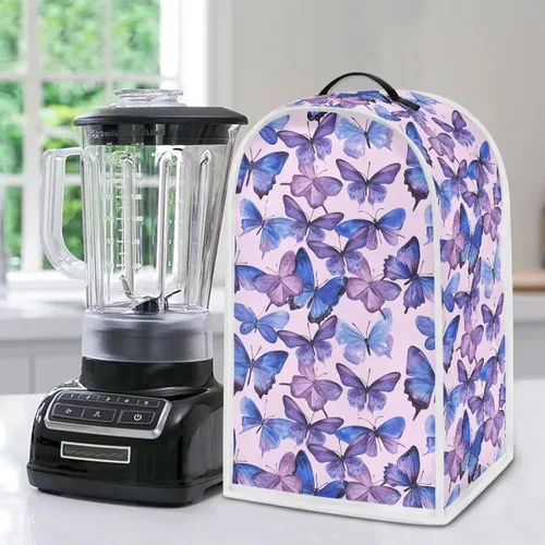 Miniatura 5 de Blender Dust Cover, Stand Mixer or Coffee Maker Appliance Cover, Anti Fingerprint Polyester Dust Proof Stain Resistant Blender Cover for Home