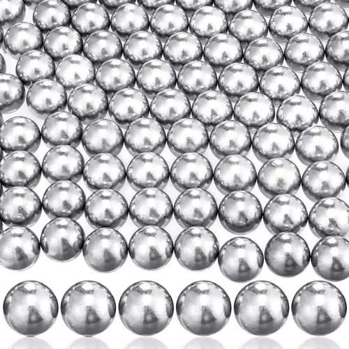 Gisafai 150 Pcs Calibre 68 Munición de Paintball de Aluminio para Práctica de Paintball Potente No Letal para Entrenamiento de Tiro