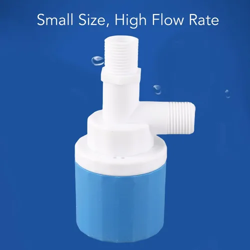 Miniatura 6 de Válvula de bola flotante de 1/2 pulgada DN15 Control automático de nivel de agua para tanque/piscina/inodoro Rango de presión de 0.4-22.0 lbs