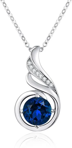 Collares de plata de ley 925 con piedra de luna de ópalo, perla y circonita cúbica, joyería de fénix, regalos de cumpleaños para mujeres y niñas,