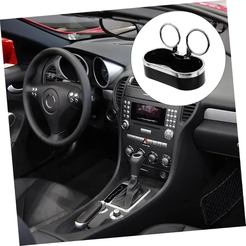 Miniatura 2 de Soporte de doble taza automático para coches, camiones y SUV, soporte estable para bebidas de automóvil, organizador de bebidas de doble agujero
