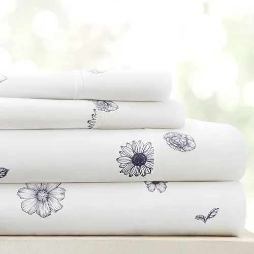 Miniatura 21 de Linen Market Sábanas para cama de tamaño King (azul claro) – Duerme mejor que nunca con estas sábanas King suaves y refrescantes – Bolsillo profundo