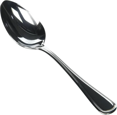 Winco Shangarila - Cucharada de acero inoxidable, extra pesada, 9.5 pulgadas (paquete de 12)