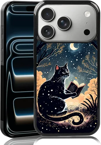 Miniatura 91 de Elegante funda de teléfono con diseño de gato Marie compatible con iPhone 11, funda de encaje dorado para iPhone, a prueba de golpes, rosa fucsia