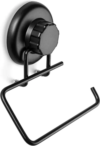 Miniatura 8 de HASKO accessories - Potente soporte de papel higiénico con ventosa al vacío - Soporte de pared sin taladrar dispensador de rollos de papel de papel