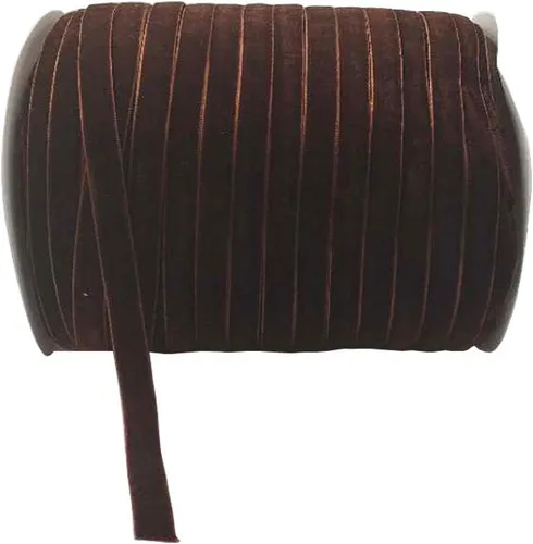 Miniatura 66 de Bobina de cinta de terciopelo de 10 yardas, disponible en muchos colores (Beige, 1 1/2 pulgadas)