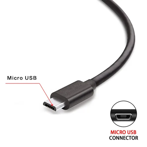Miniatura 2 de Cable cargador de micrófono de karaoke, cable de carga USB compatible con BONAOK/ShinePick/BlueFire/Ankuka/SUNY/Mpow micrófono de karaoke