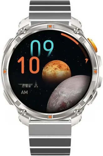 Miniatura 16 de Relojes inteligentes múltiples modos deportivos para hombres con linterna, reloj inteligente para Android y iPhone, pantalla táctil HD de 1.7 Negro