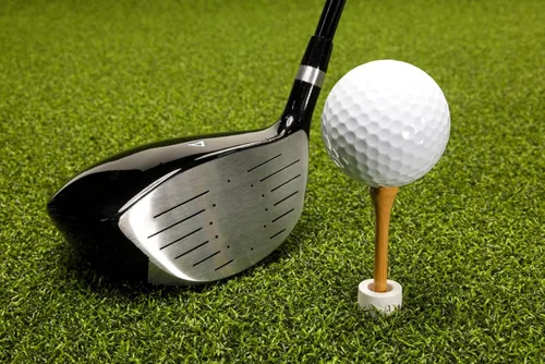 Miniatura 11 de Dura-Pro Alfombrilla de golf premium de césped para interiores y exteriores. Bandeja de regalo + 3 tees