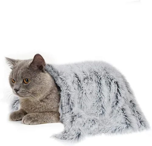 PJYuCien Manta de perro para perros, cachorros y mascotas, ligera y portátil, manta de forro polar esponjoso, manta de felpa súper suave para sofá,
