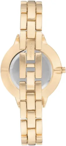 Miniatura 3 de Nine West - Reloj de brazalete con esfera floral para mujer