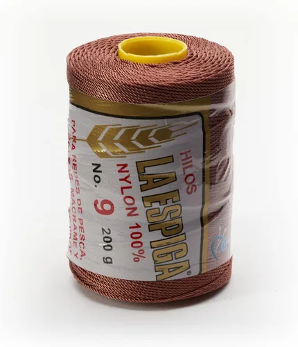 Miniatura 54 de N° 9 - 100% Cordón de Hilo de Nylon Omega para Tejer y Crochet - 01 Blanco