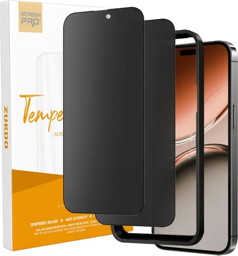 Miniatura 17 de Protector de pantalla de privacidad mate para iPhone 14 Pro Max de 6.7 pulgadas con protector de lente de cámara, cobertura completa, antirreflejos