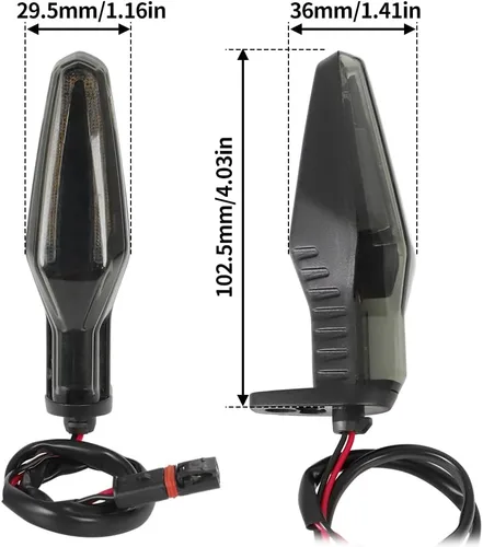 Miniatura 7 de motoparty para BMW Luz de Señal de Giro para BMW R1250 GS R1200 GS F750GS F850GS Adventure F 900 R S1000 XR Lámpara Direccional de Motocicleta