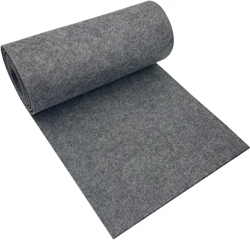 Miniatura 7 de aufodara Tela de fieltro 11.8 x 98.4 pulgadas Rollo de tela de fieltro para manualidades, fieltro de 3mm de espesor para manteles de fieltro DIY