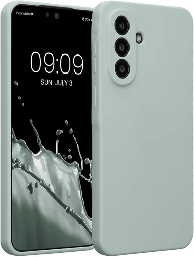 Miniatura 19 de kwmobile Funda compatible con Samsung Galaxy A13 4G - Funda delgada de silicona TPU - Acabado suave al tacto - Amarillo radiante