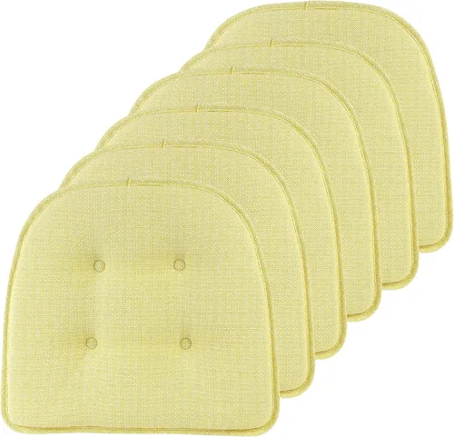 Miniatura 47 de Cojines antideslizantes para silla, ensamblados en Estados Unidos, almohadillas de asiento antideslizantes en forma de U para comedor, cocina