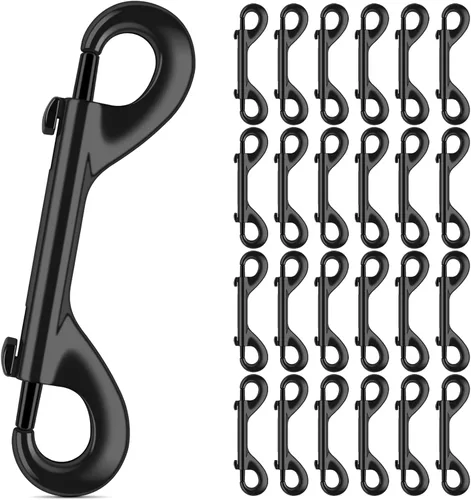 Miniatura 8 de ERKOON Ganchos extra grandes de 4-7/10 pulgadas de doble extremo, capacidad de carga de 220 libras, clips de aleación de zinc de doble cara