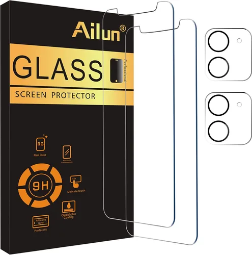 Miniatura 12 de Ailun Paquete de 3 protectores de pantalla para iPhone 17 Pro [6.3 pulgadas] + 3 protectores de lente de cámara con marco de instalación, protección