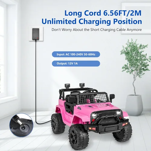 Miniatura 3 de Cargador de batería de 12 V para niños, autos eléctricos, ruedas eléctricas, motocicletas, cuatrimotos, para Jeep, para Dodge Charger Toy Car