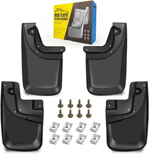 Miniatura 16 de Aleta de lodo Compatible con 01-06 Chevy Avalanche 1500/2500 Silverado 1500HD/3500 Suburban 2500 Tahoe 99-06 GMC Sierra 3500 1500 HD Yukon/XL 1500