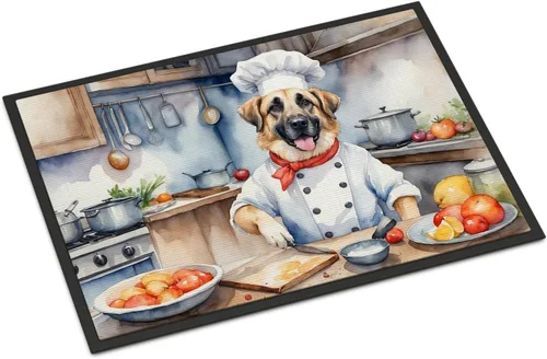 Miniatura 148 de Caroline's Treasures DAC6179MAT Affenpinscher - Tapete para puerta delantera, para interiores y exteriores, para entrada, antideslizante, lavable